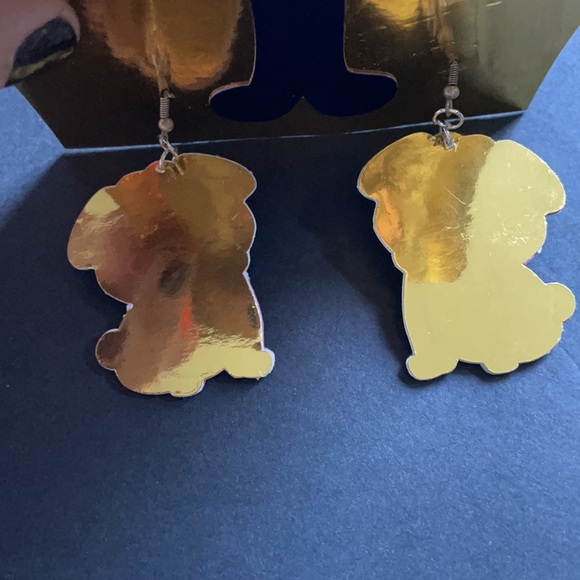 I Pug You!!! Artist Made Earrings - Picture 4 of 4